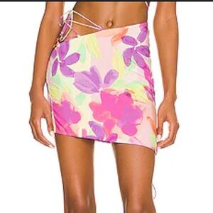 For Love & Lemons x Revolve Sydney Beach Skirt/ Coverup - size Large